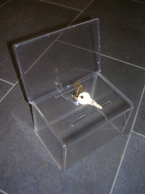 Klika - Boîte à cartes de visite mini avec porte-cartes + serrure