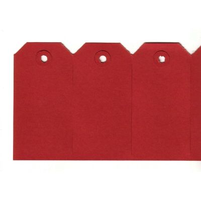 Klika - Etiquettes 60x120 mm rouge 1000 pièces 4 pièces