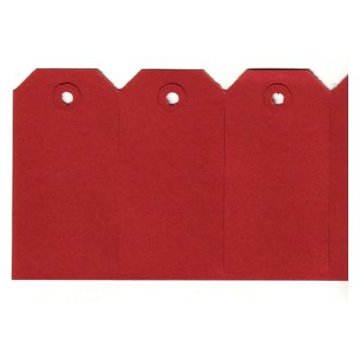 Klika - Étiquettes 60x120 mm rouges 1000 pièces