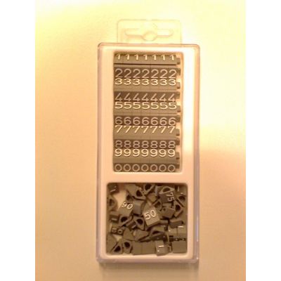 Klika -  Compact Midi grijs/wit 120 delig