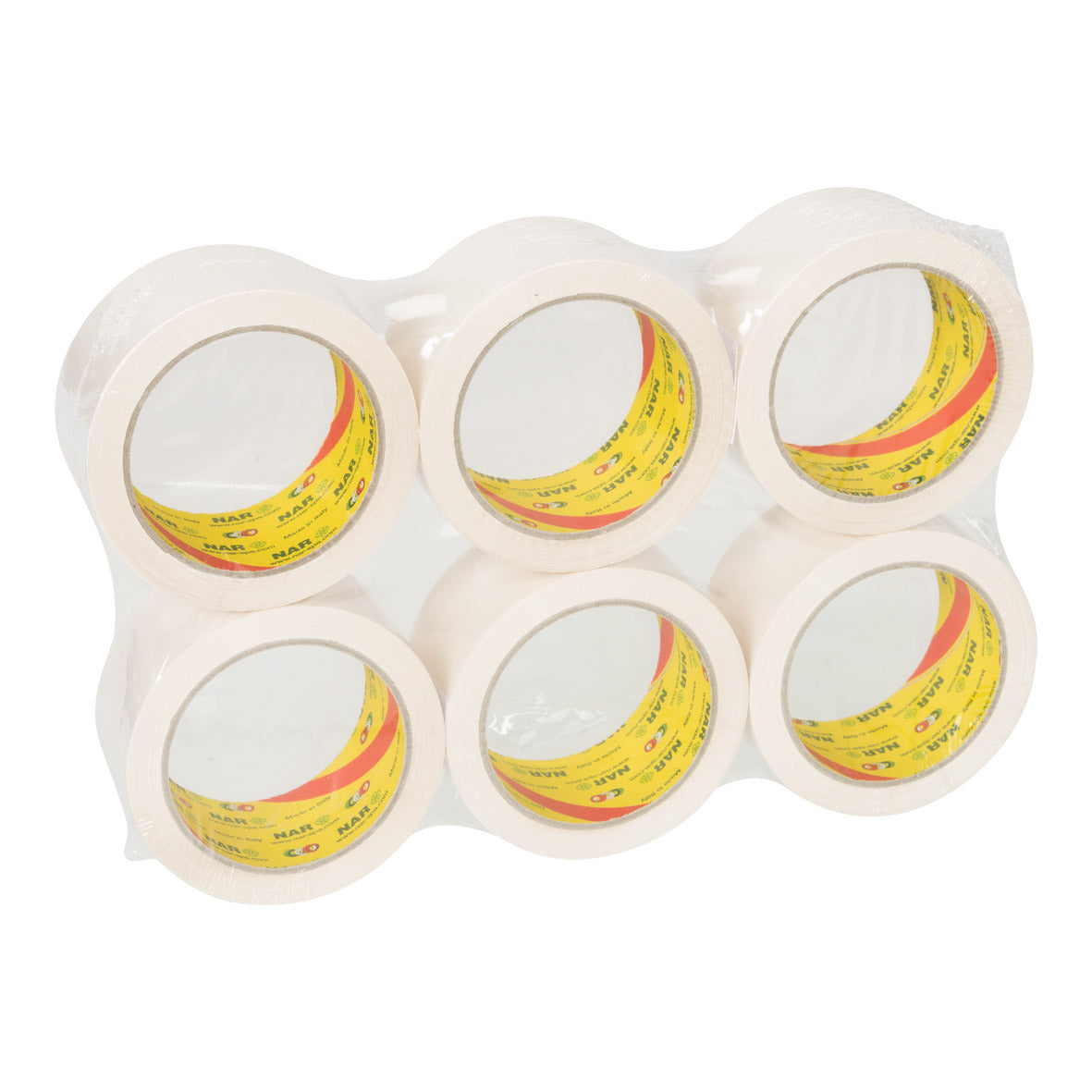 NAR - PP-Lösungsmittel () 28 Mikron 50 mm x 66 Meter weiß | 6 Stück