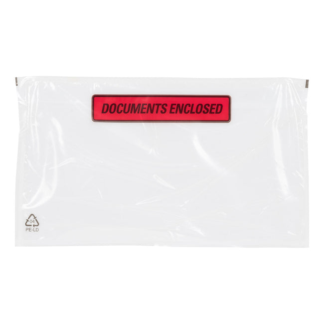 Klika -  Paklijstenvelop 'documents enclosed' 220 x 160 mm c5 formaat