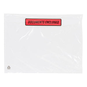 Klika -  Paklijstenvelop 'documents enclosed' 160 x 115 mm c6 formaat