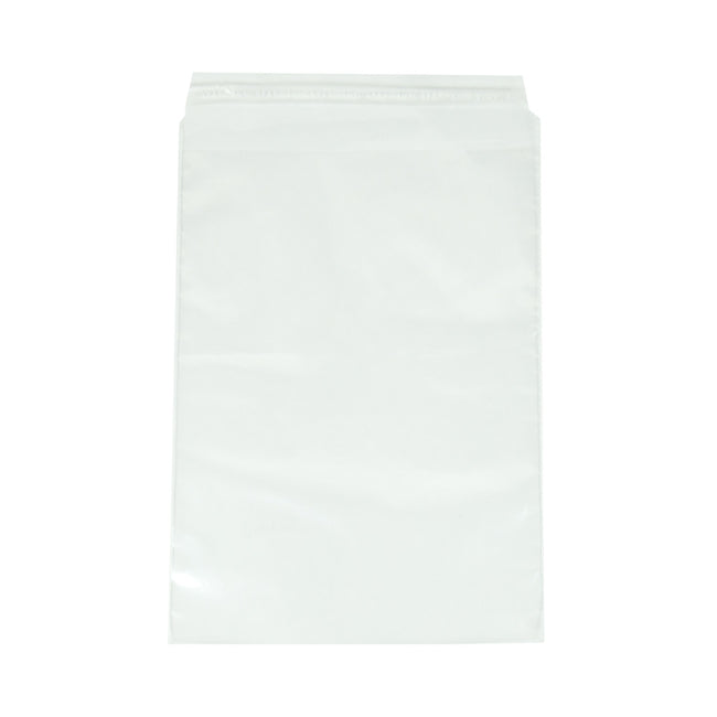 Klika -  Plastic zakken met plakstrip (pe) 245 x 350 + 50 mm 50 micron