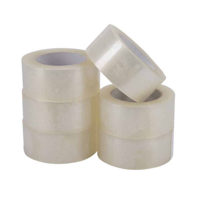 Klika -  Pp acryl e low noise 28 micron 50 mm x 66 meter transparant | 6 stuks