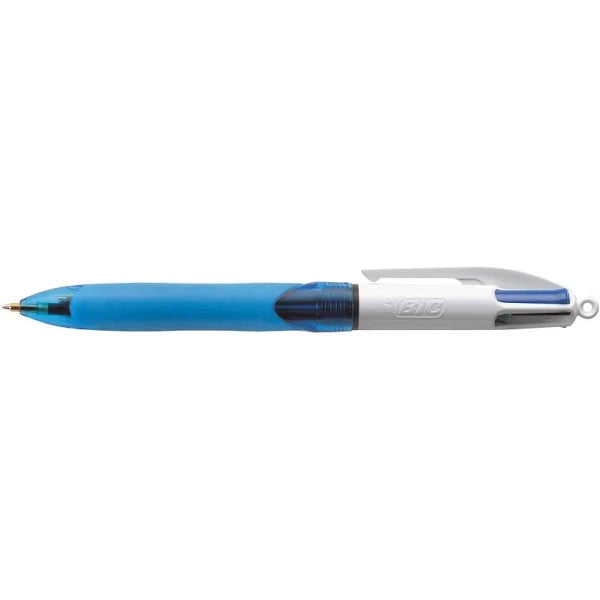 BIC - Ball Pen Bic 4 Colors Grip m bleu clair