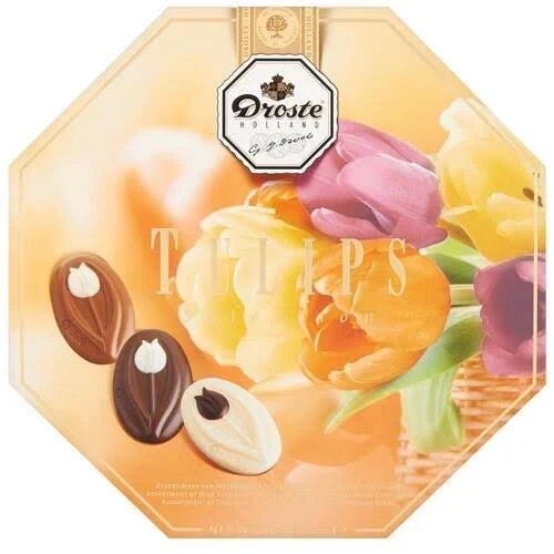 Droste - Schokoladen -Droste Verwöhnung Box Tulpen 175gr | 6 Stücke