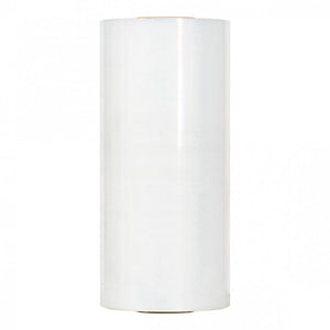 Klika - PCR-Maschinenverpackungsfolie 23 Mikron 50 cm x 1562 Meter 250 % vordehnungsfähiger transparenter einseitiger Klebstoff