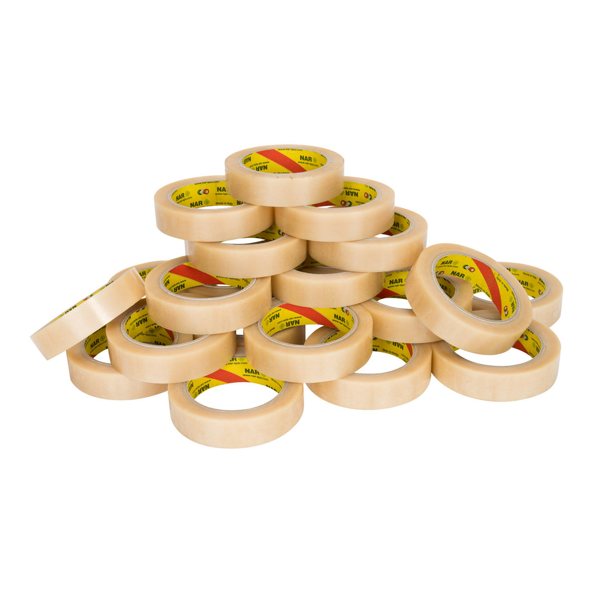 Klika -  Pvc e (nar) 32 micron 25 mm x 66 meter transparant | 12 stuks