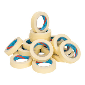 Klika -  Maskinge (nar) 58 gram/m2 25 mm x 50 meter geel-beige | 12 stuks