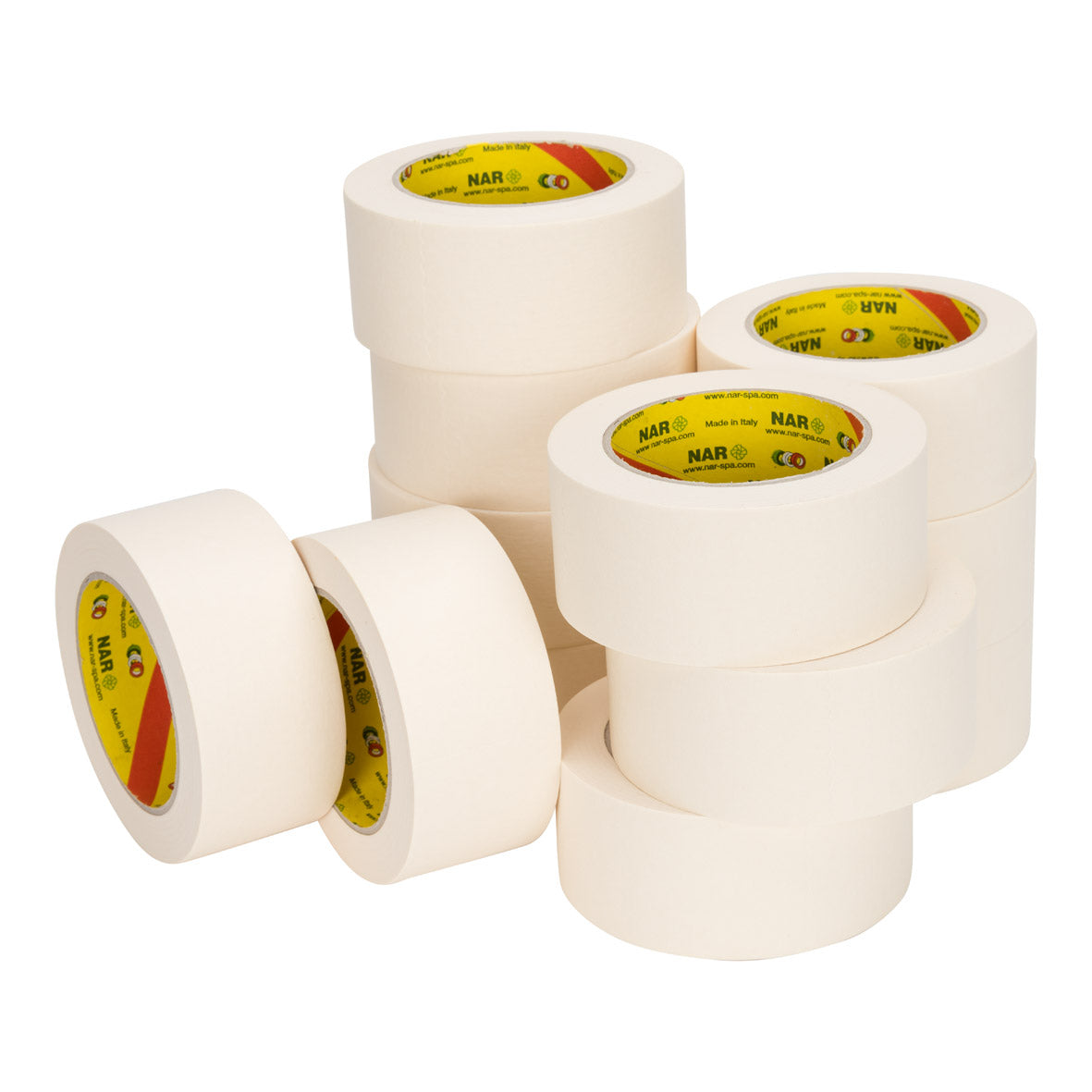 Klika -  Ecomask e (nar) 50 mm x 50 meter wit-beige | 6 stuks