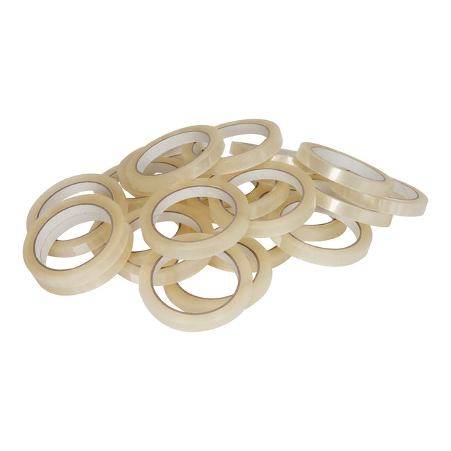 Klika -  Pp acryl e low noise transparant 12 mm x 66 meter | 12 stuks
