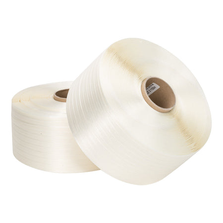 Klika - Polyesterband (Textilband) 13 mm x 1100 Meter weiß