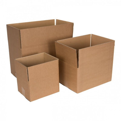 Klika -  Kartonnen dozen enkelgolf 180 x 120 x 100 mm bruin | 30 stuks