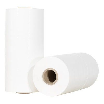 Klika -  Machinewikkelfolie 23 micron 50 cm x 1340 meter 150% voorrek wit
