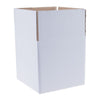 Klika - Boîtes en carton ondulé simple 500 x 500 x 500 mm blanc | 30 pièces