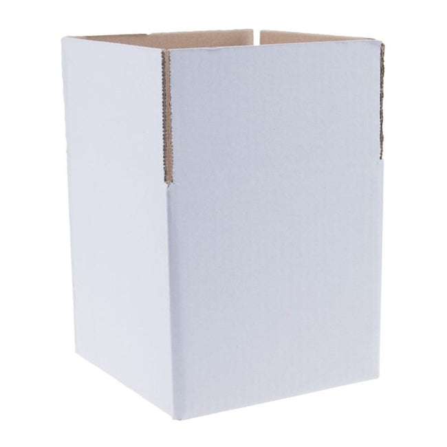 Klika -  Kartonnen dozen enkelgolf 330 x 330 x 110 mm wit | 30 stuks