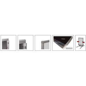 Klika -  Stoepbord WINDTER 50x70cm ALU-prof
