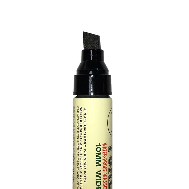 Klika -  Yoken permanent marker zwart 10 mm punt 12 stuks