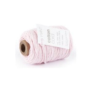 Cotton Cord / Katoen touw 50 meter licht roze ø2mm