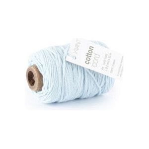 Cotton Cord / Katoen touw 50 meter oud blauw ø2mm