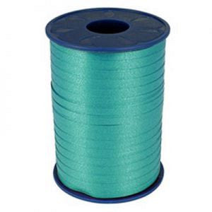 Ruban à friser 5mm x 500 mètres couleur bleu/vert bleu aqua 703