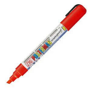 Posterman-chalkstift posterman pma-50 point de ciseau 2 à 6 mm rouge