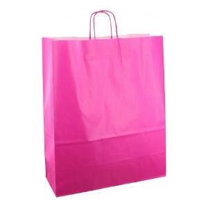 Papierkabelbeutel 32x12x41cm 50st Fuchsia