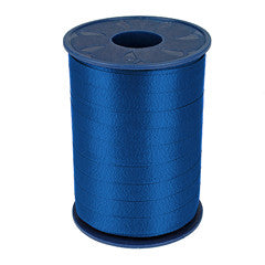 Lockiges Band 10 mm x 250 Meter Farbe 614 Blau