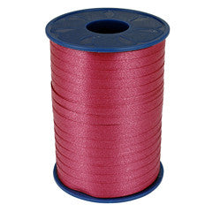 Ruban à friser 5mm x 500 mètres couleur rouge rubis 619