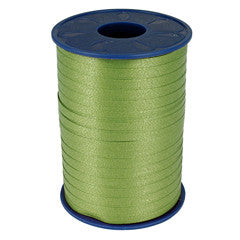 Ruban à friser 5mm x 500 mètres couleur vert mousse 621