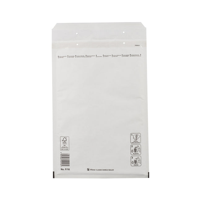 Klika - Enveloppes de coussin d'air blanc 220 x 340 mm (f / 16)