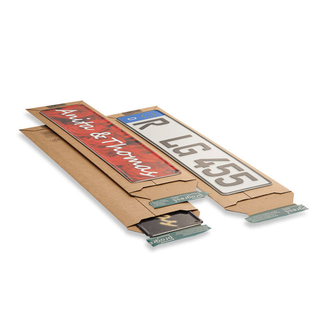 Klika - Gulf Cardboard Enveloppes 140 x 590 mm brun | 25 pièces